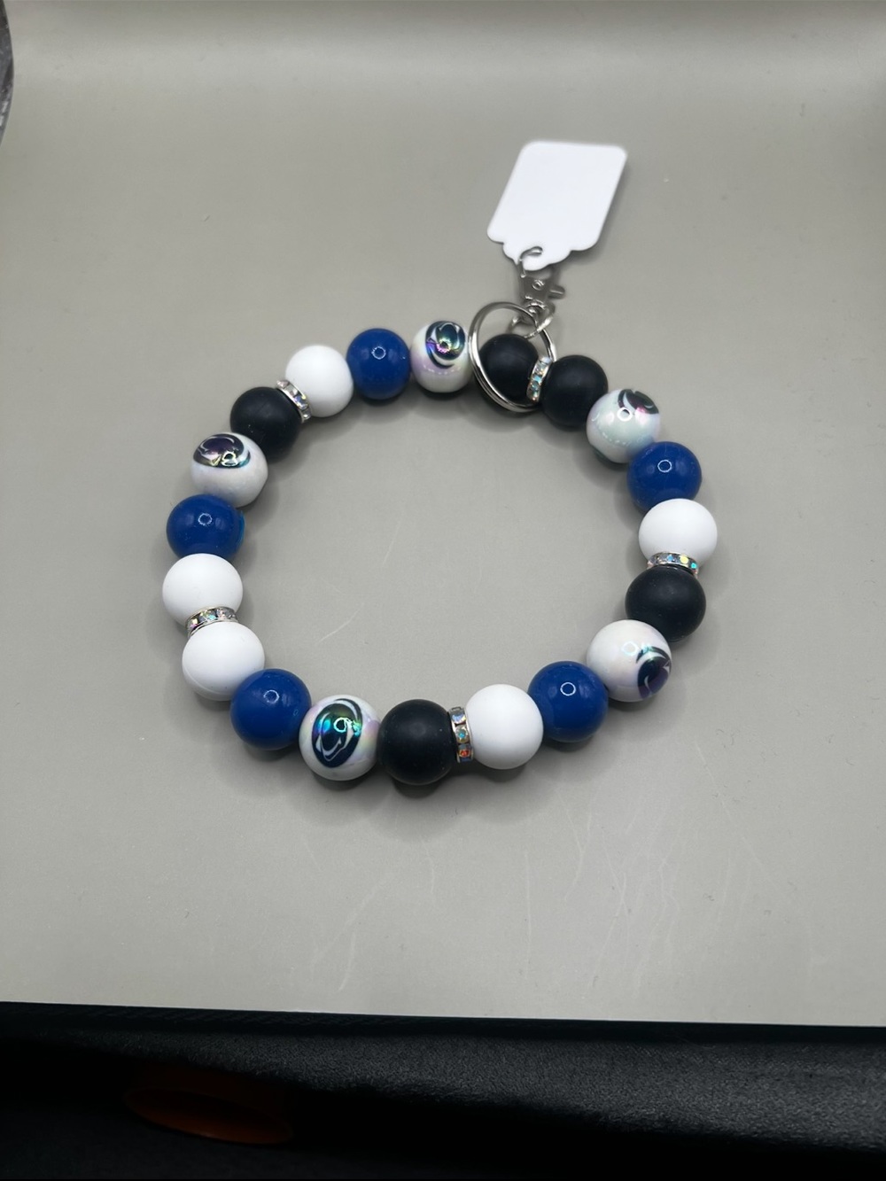 Beaded Keyring keychain - Picture 4 of 16
